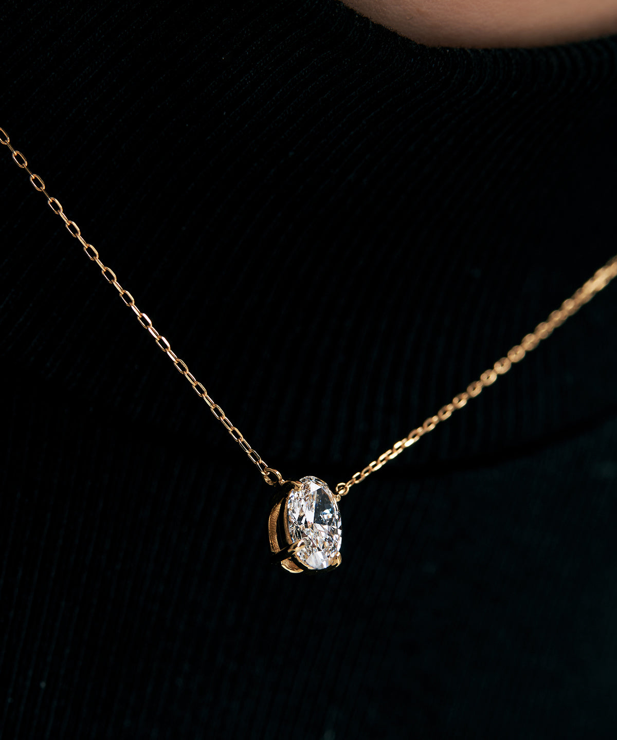 K18 ラボグロウンダイヤモンド1ct ネックレス|96-7807