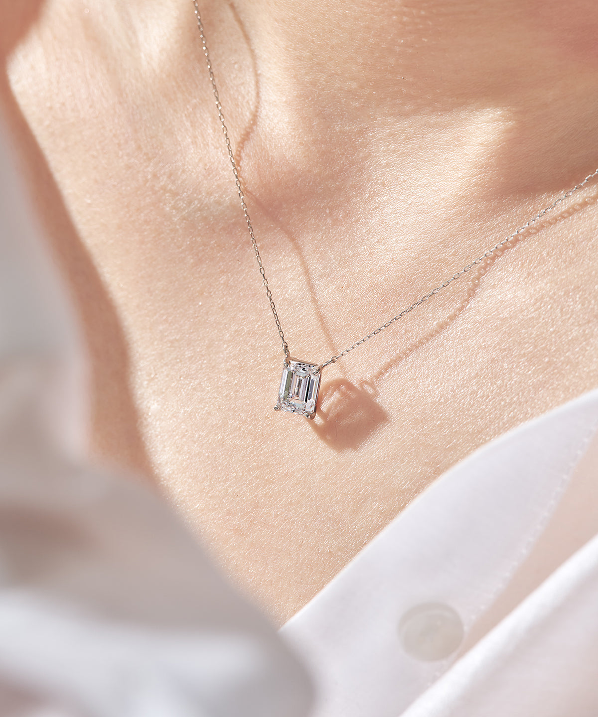 プラチナ ラボグロウンダイヤモンド2ct ネックレス|96-7813
