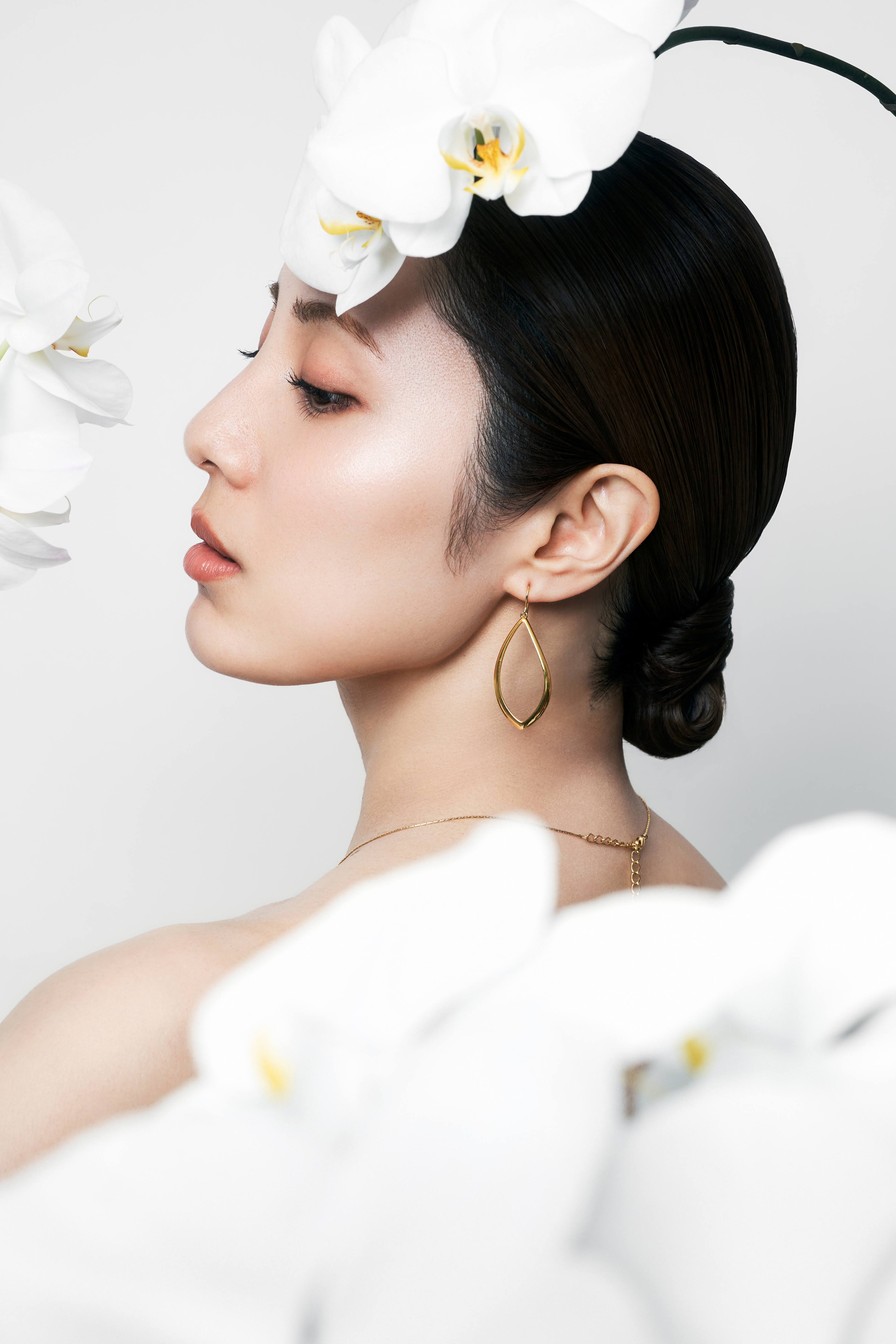 Leaf Design hook pierce