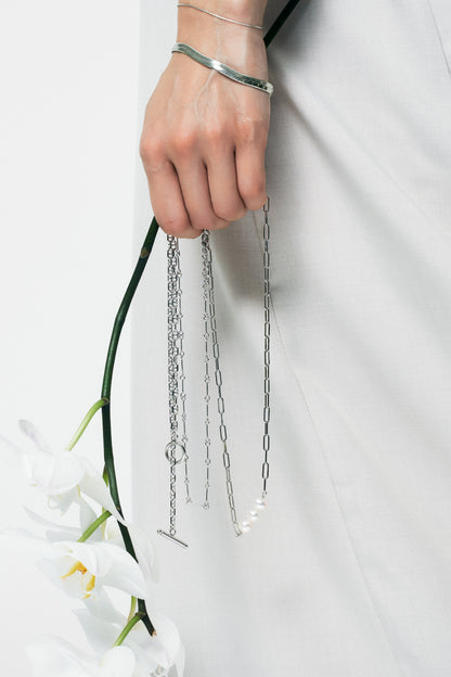 Marine Chain Mantle Necklace