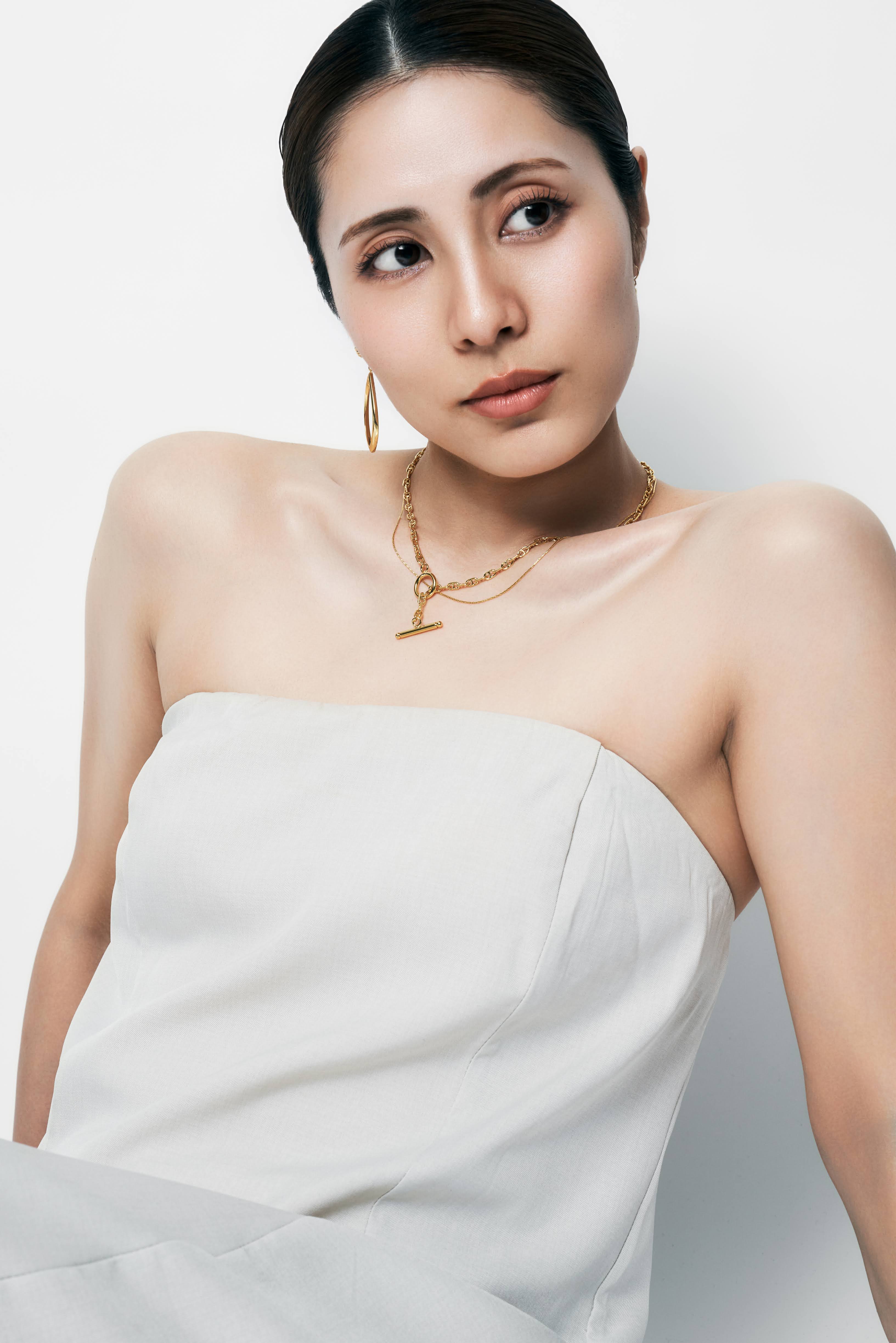 Marine Chain Mantle Necklace