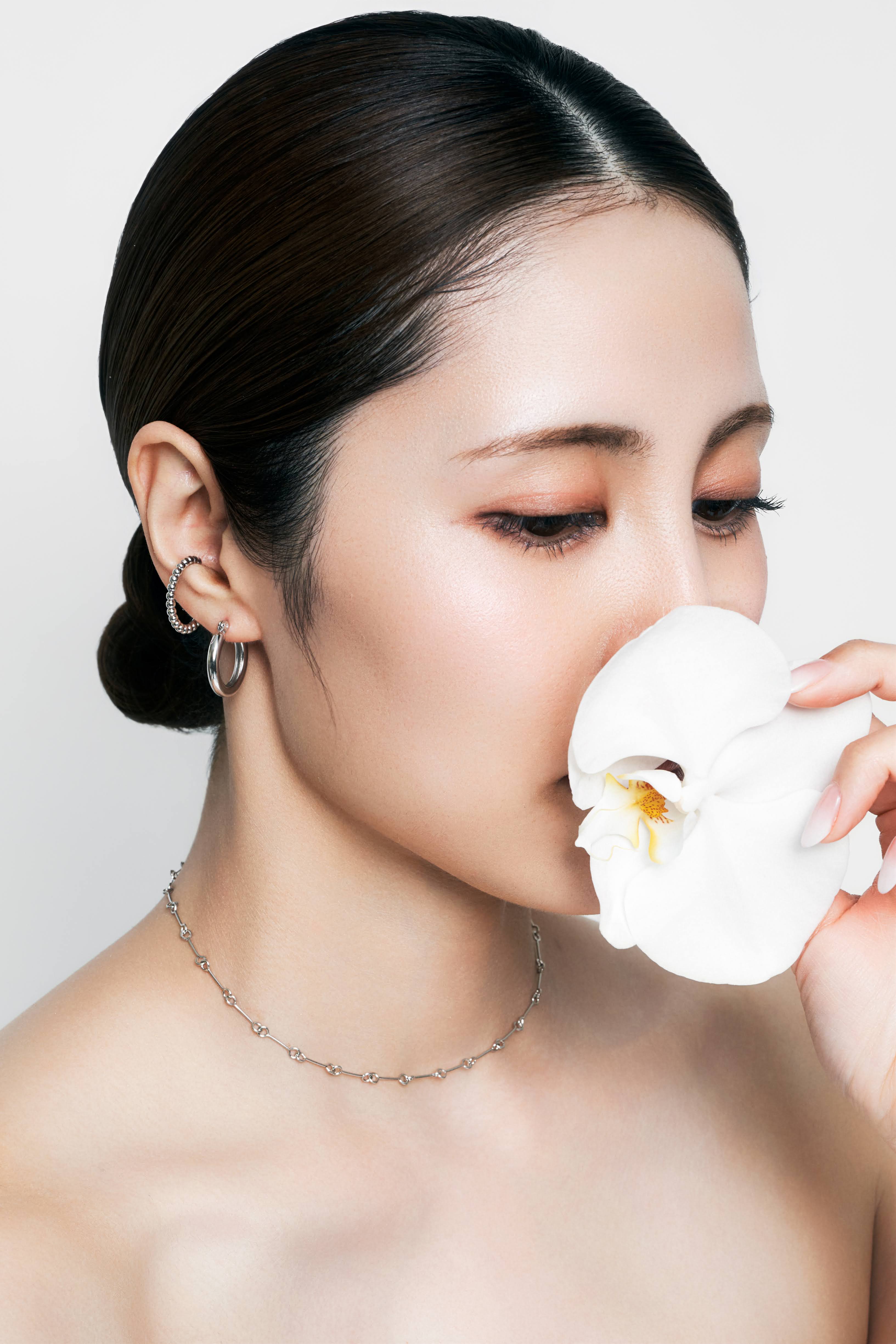 Metal Beads Ring / Earcuff
