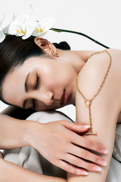 Marine Chain Mantle Necklace