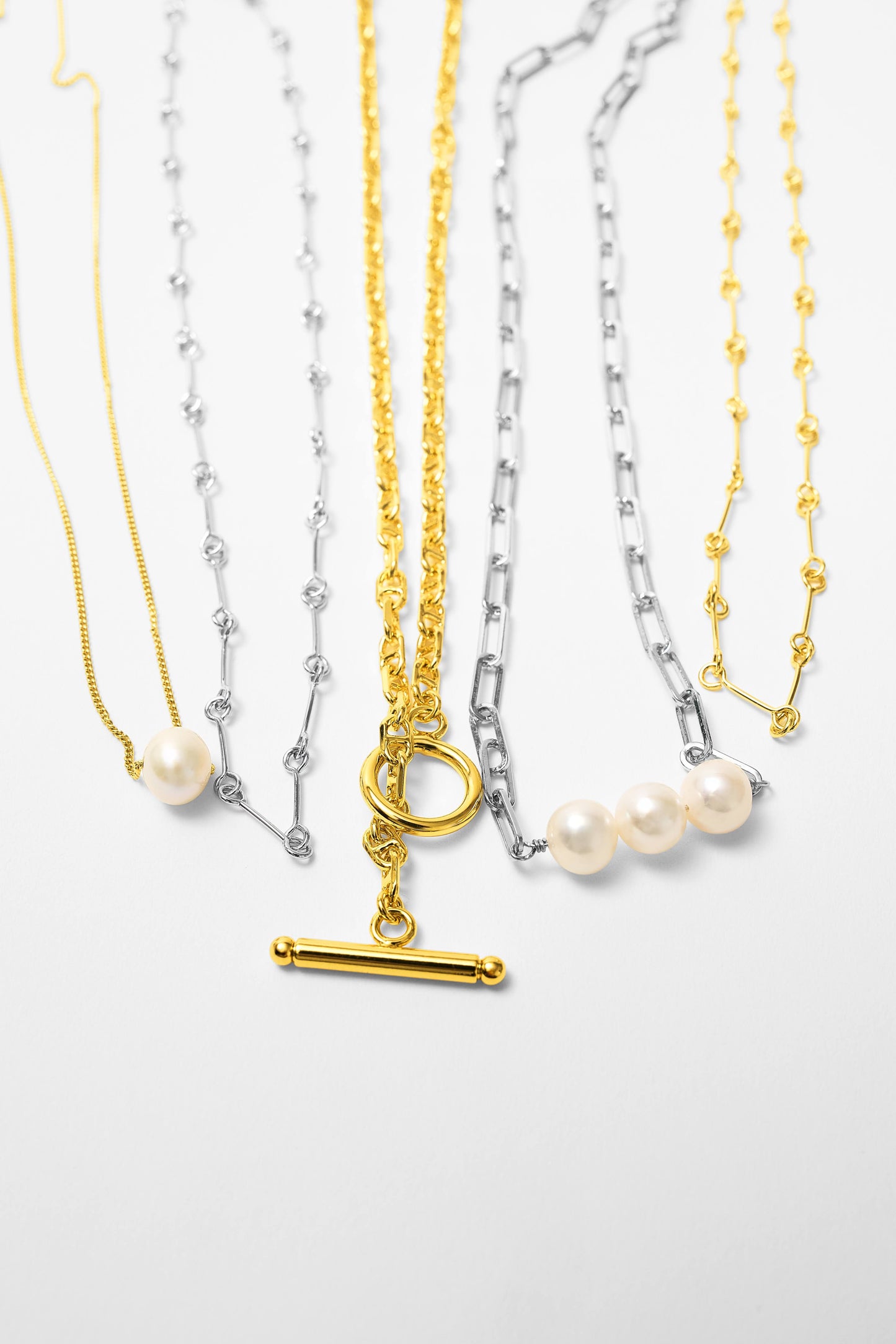 Marine Chain Mantle Necklace