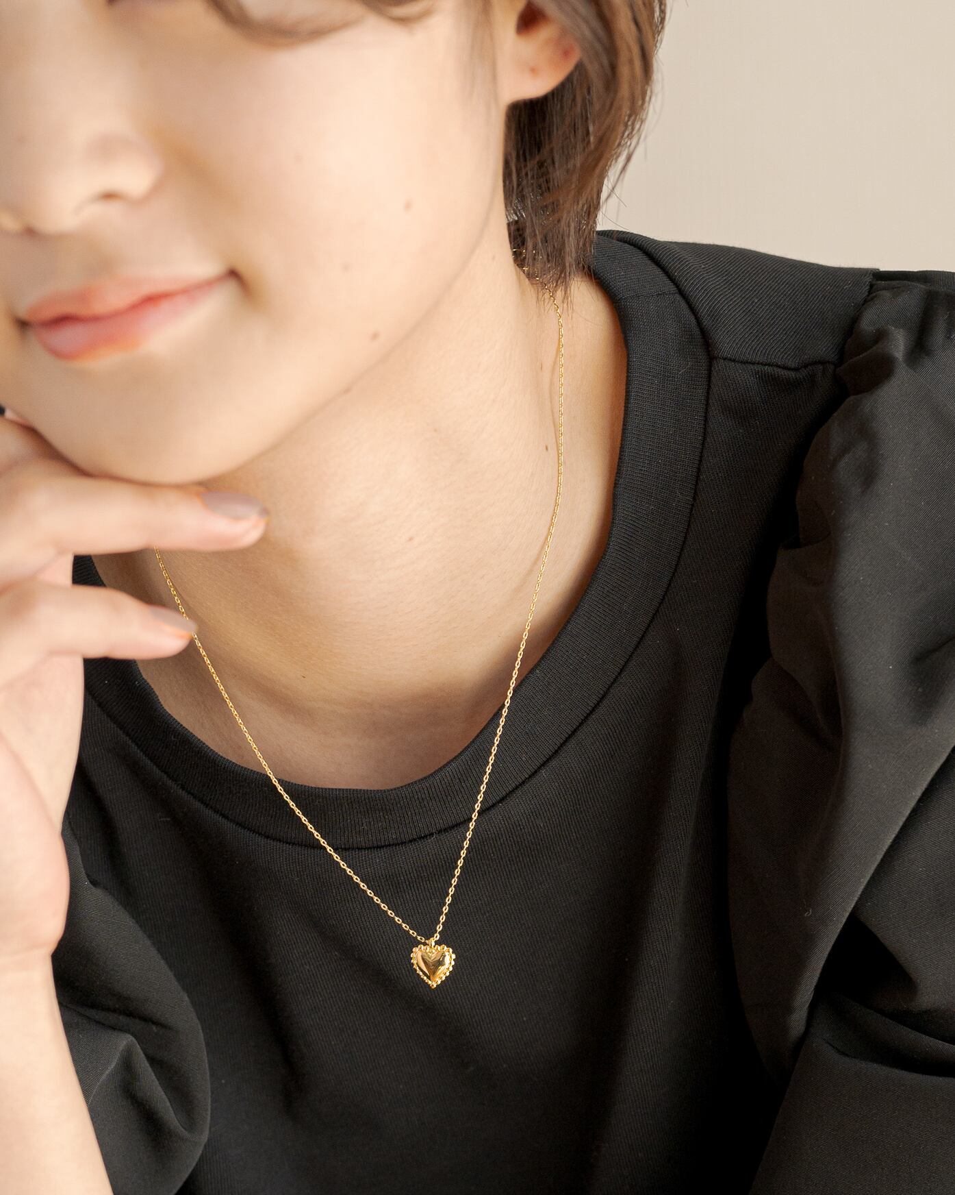 Heart pendant necklace