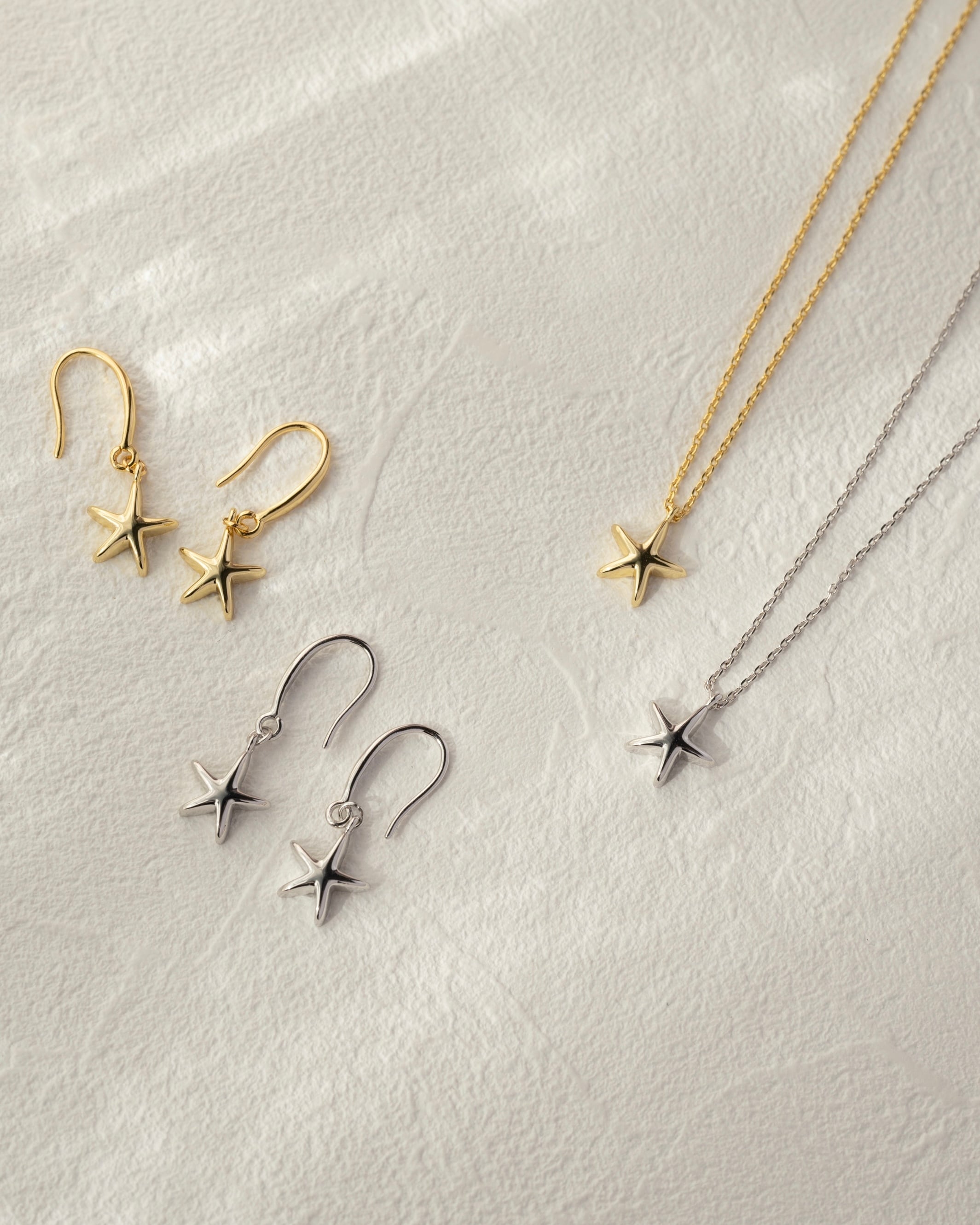 Starfish charm pierce