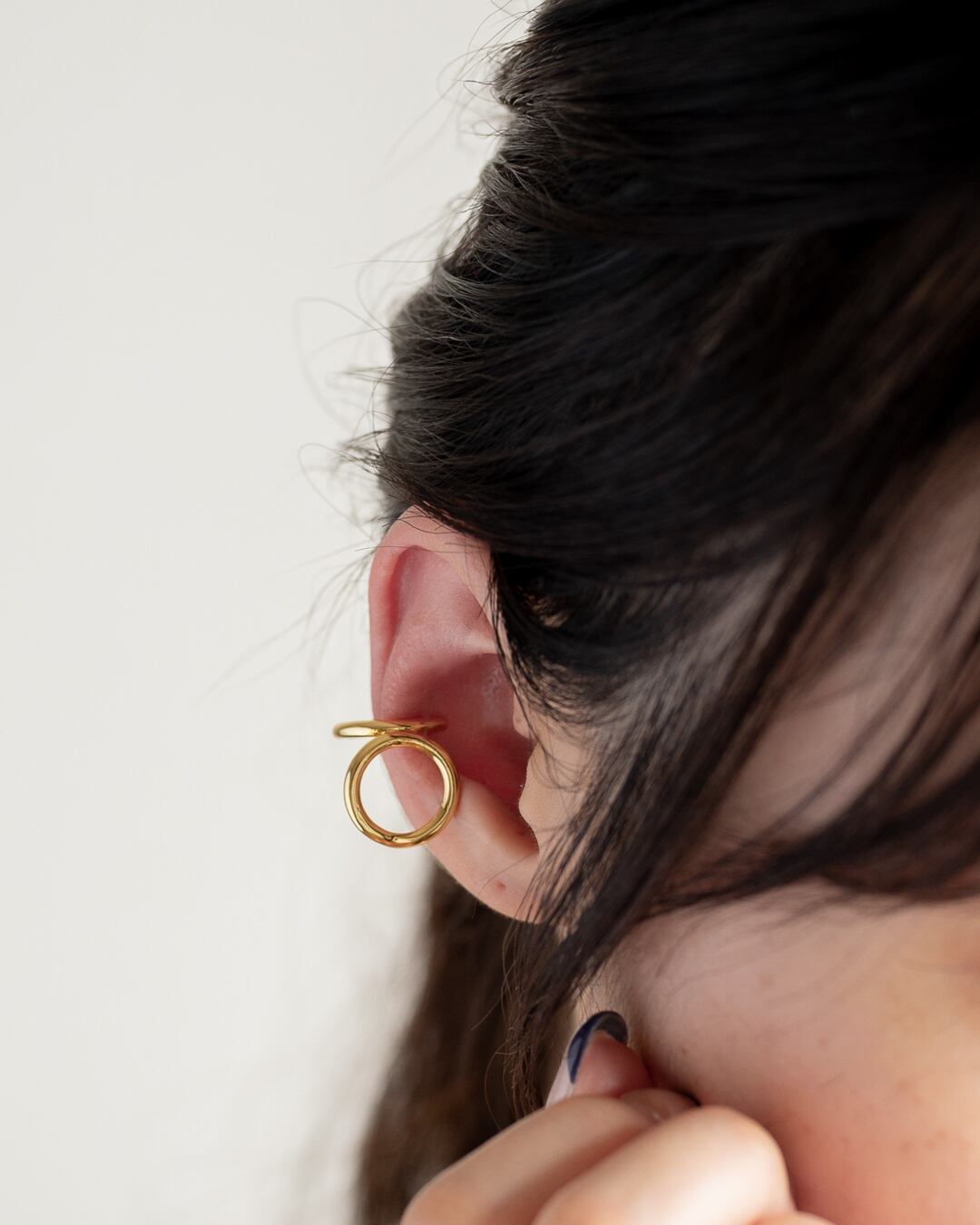 3D ring ear cuff