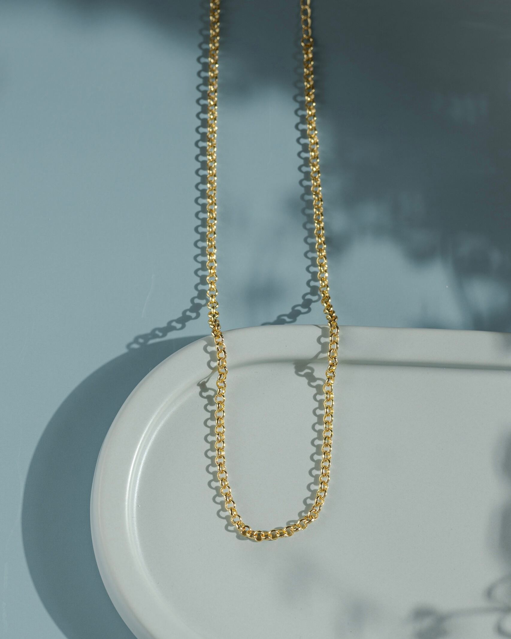 Rolo chain necklace