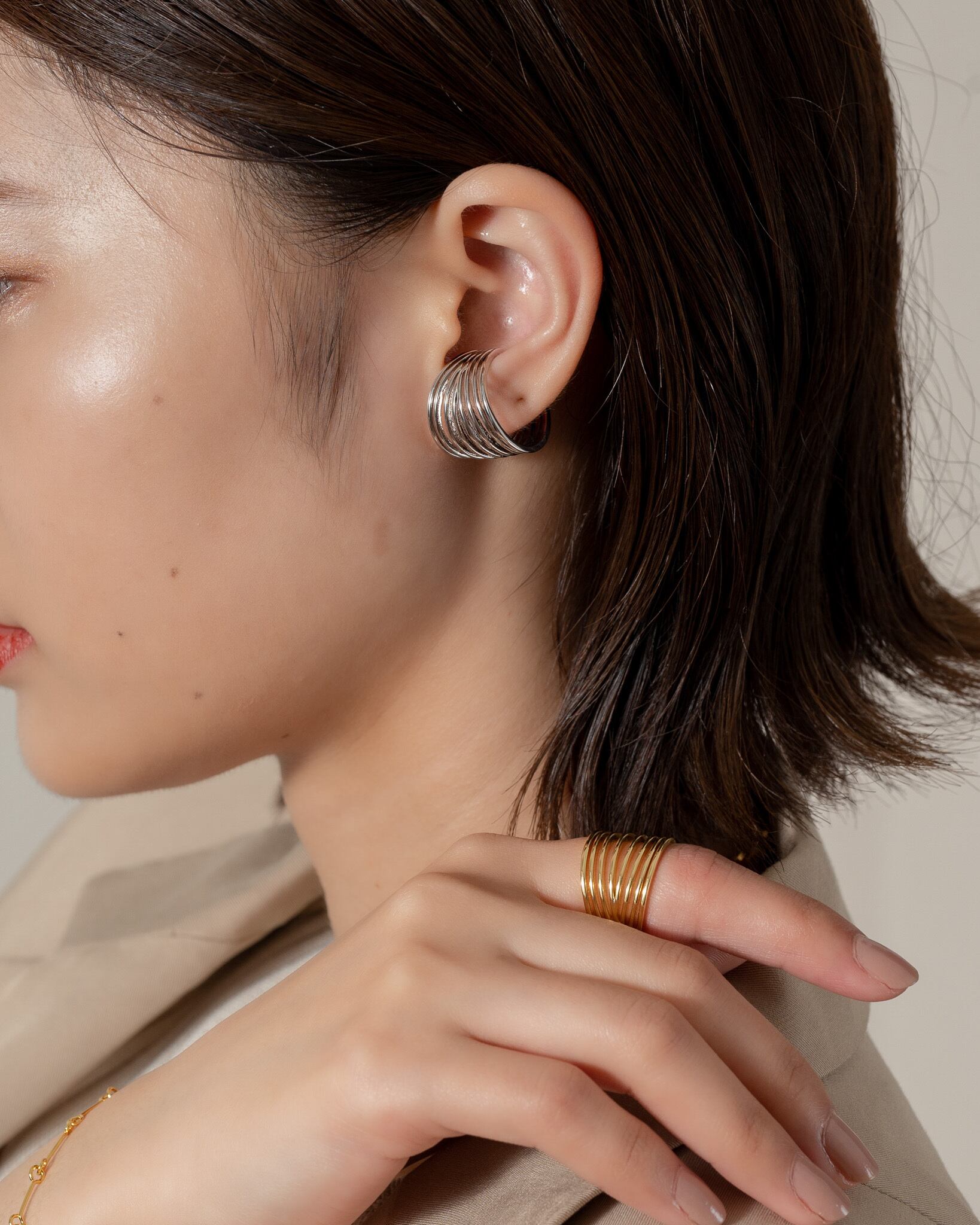 8 line ear cuff