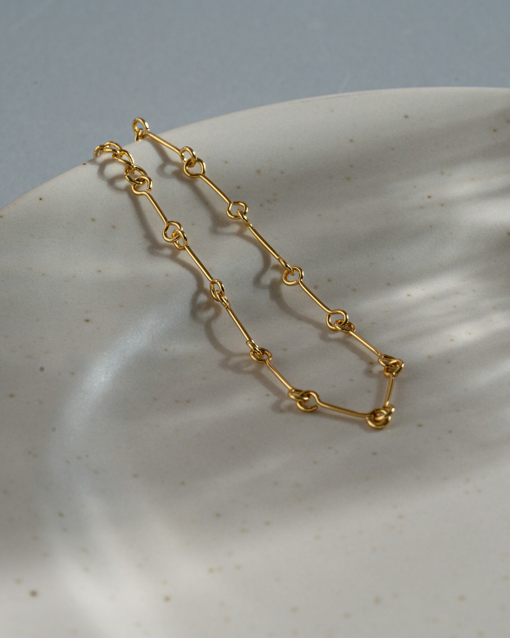 Bone chain bracelet