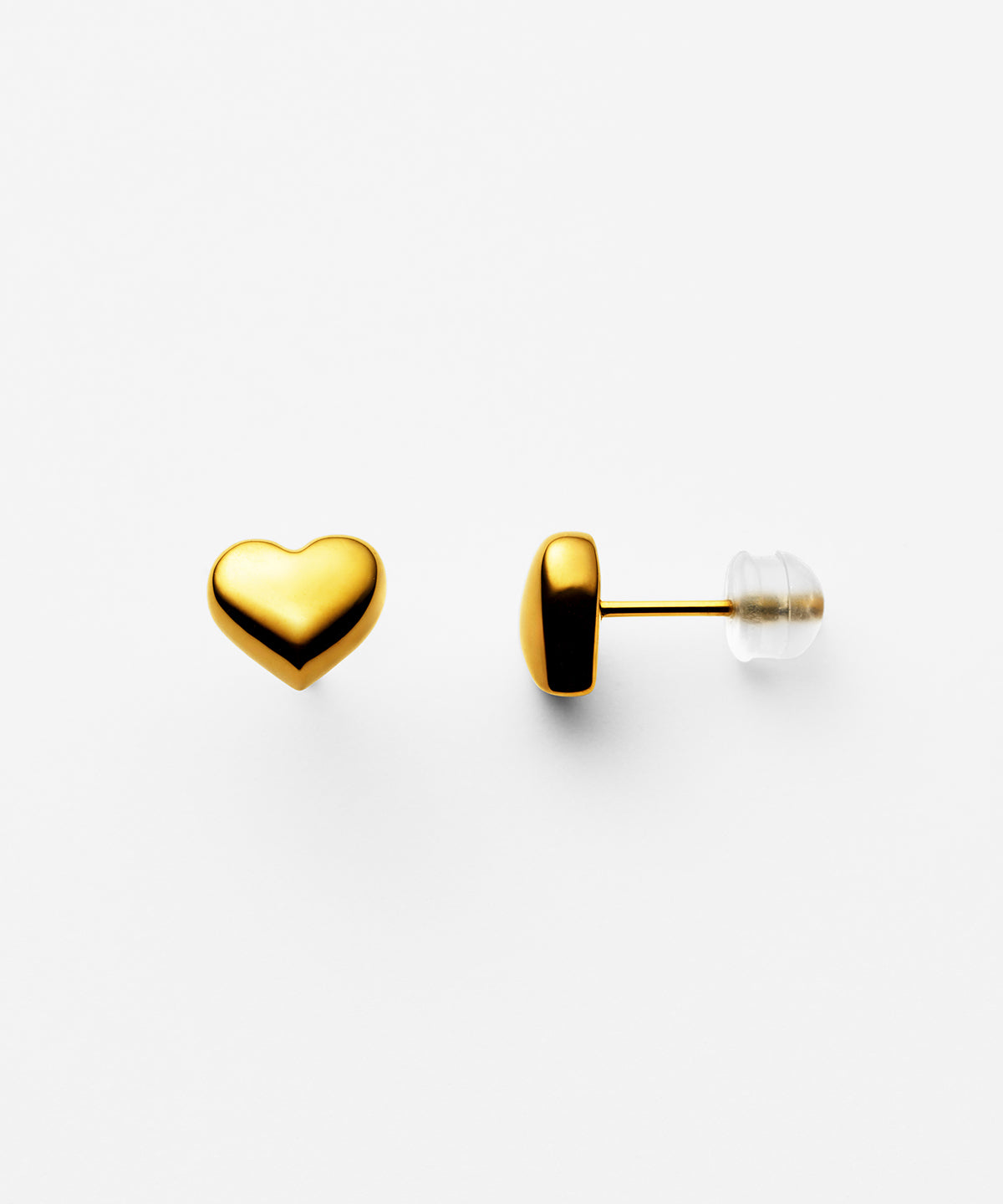 ハートピアス - サージカルステンレス