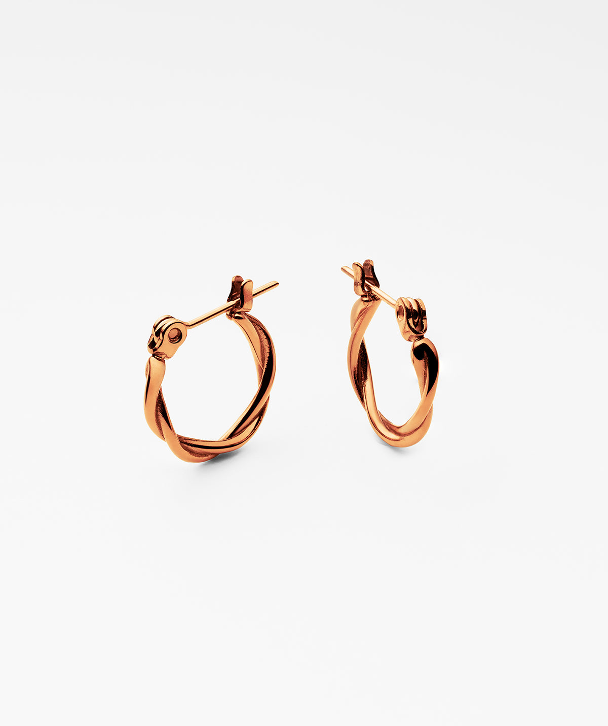 ツイストフープピアス - サージカルステンレス – UNITED JEWELS