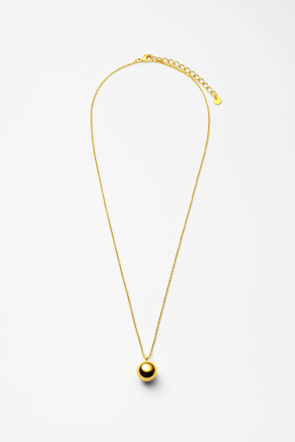 METAL BALL NECKLACE