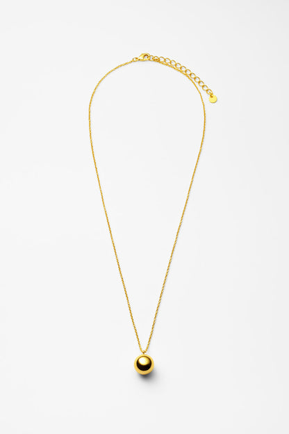METAL BALL NECKLACE