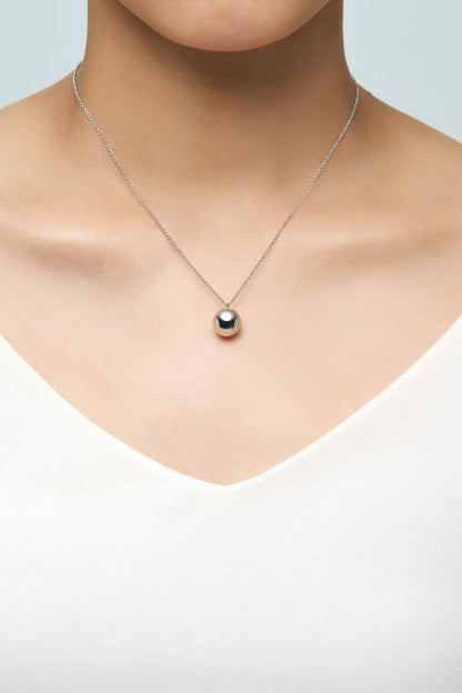 METAL BALL NECKLACE