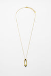 OVAL LOOP PENDANT NECKLACE
