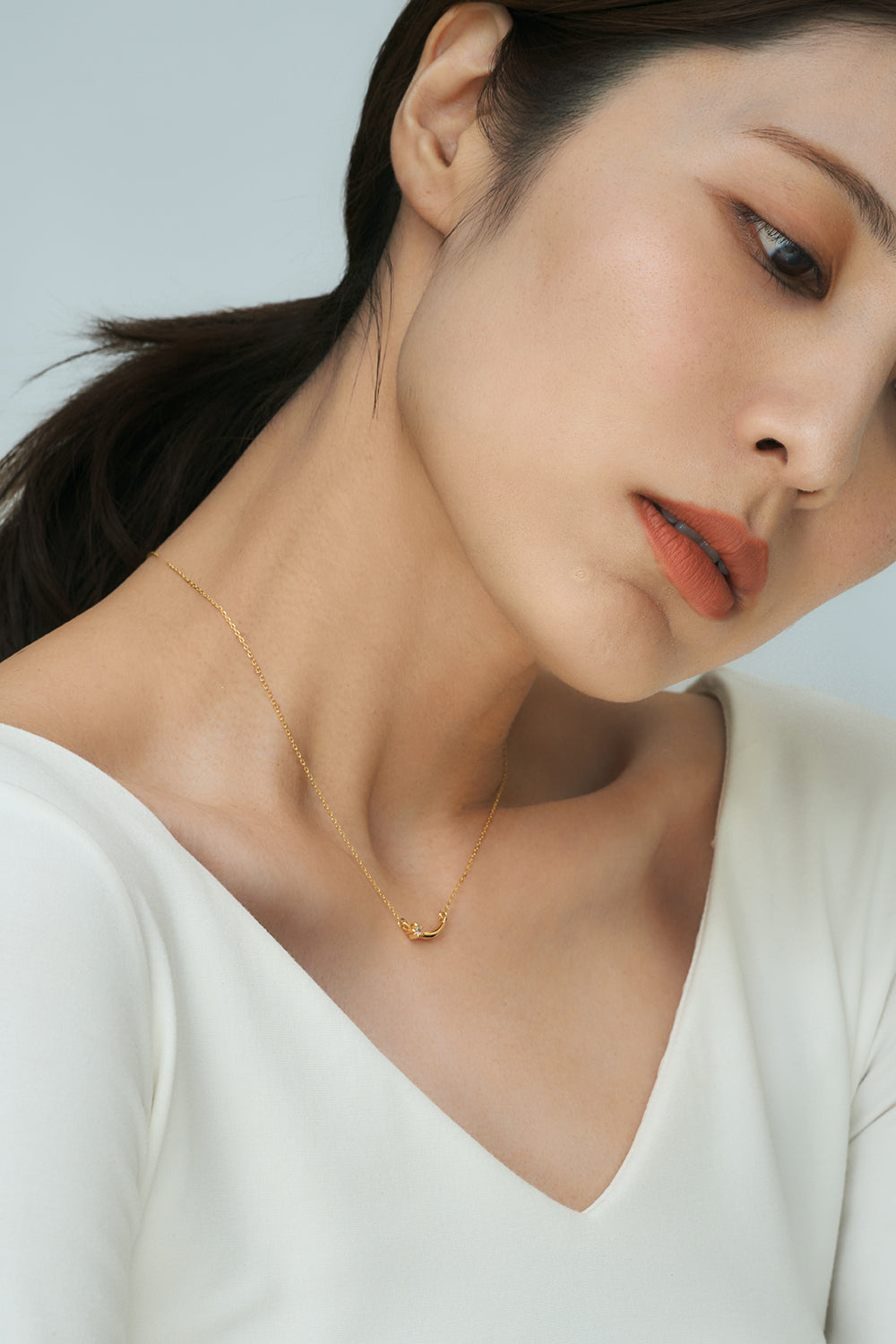 Star & crescent moon necklace