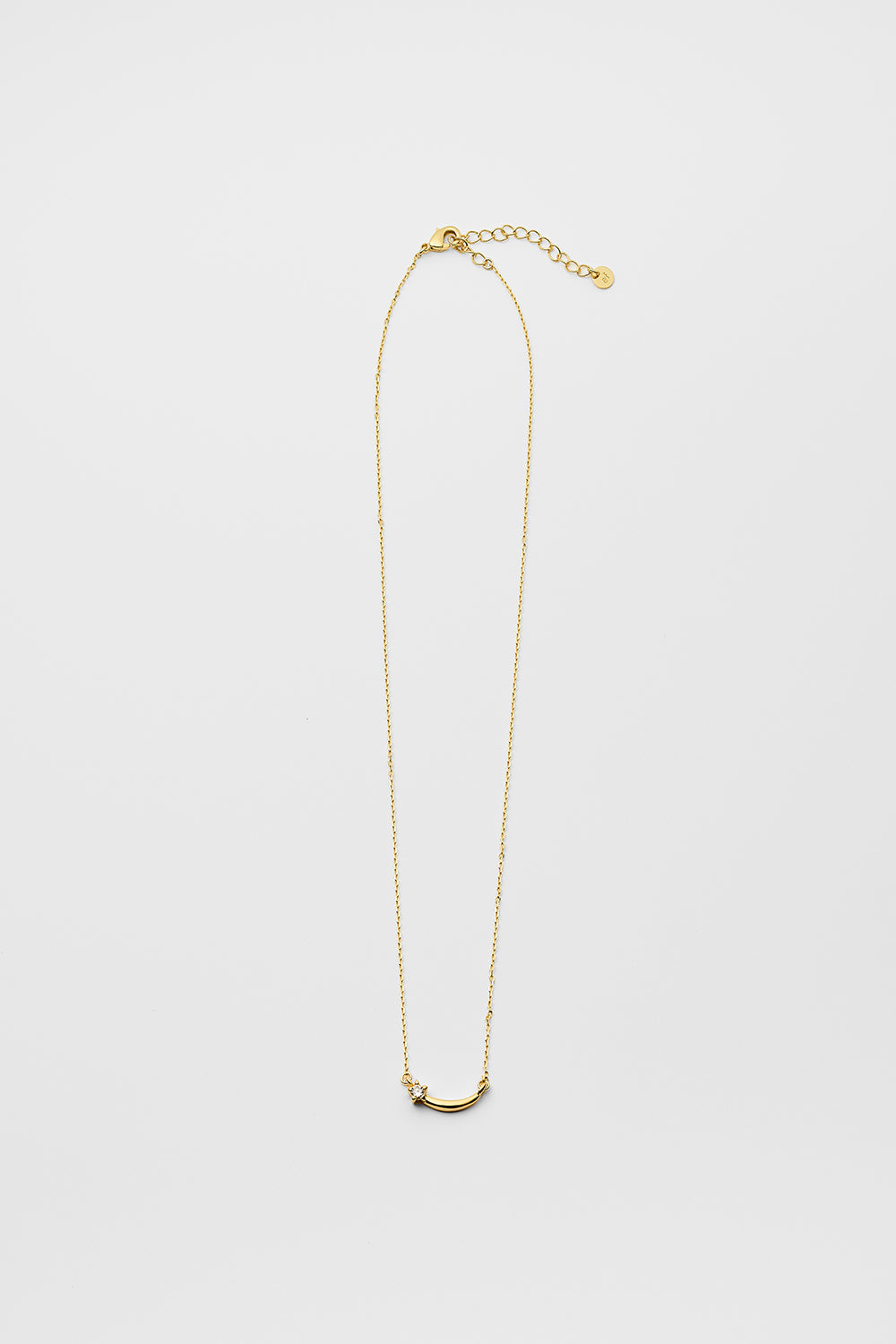 Star & crescent moon necklace