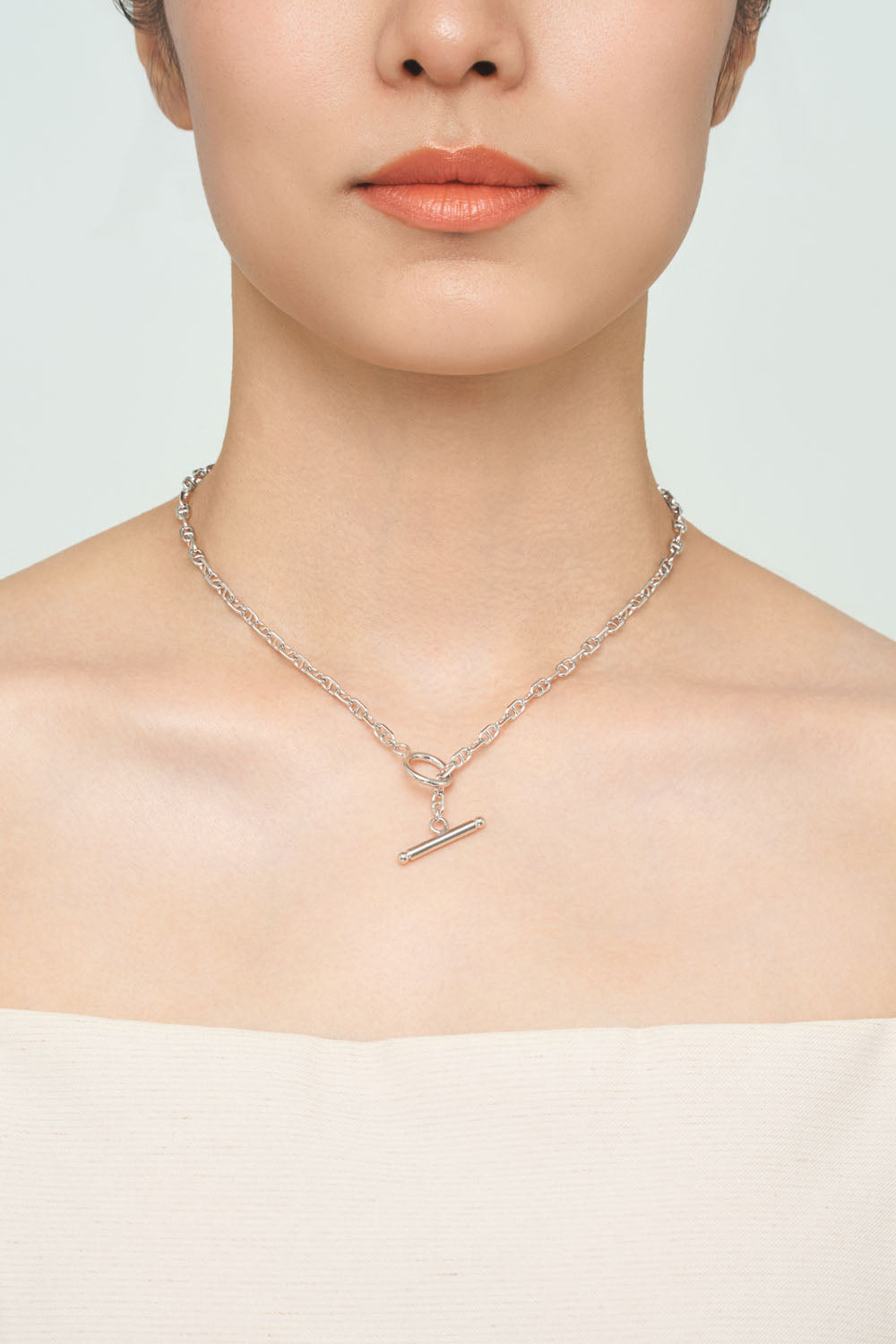 Marine Chain Mantle Necklace