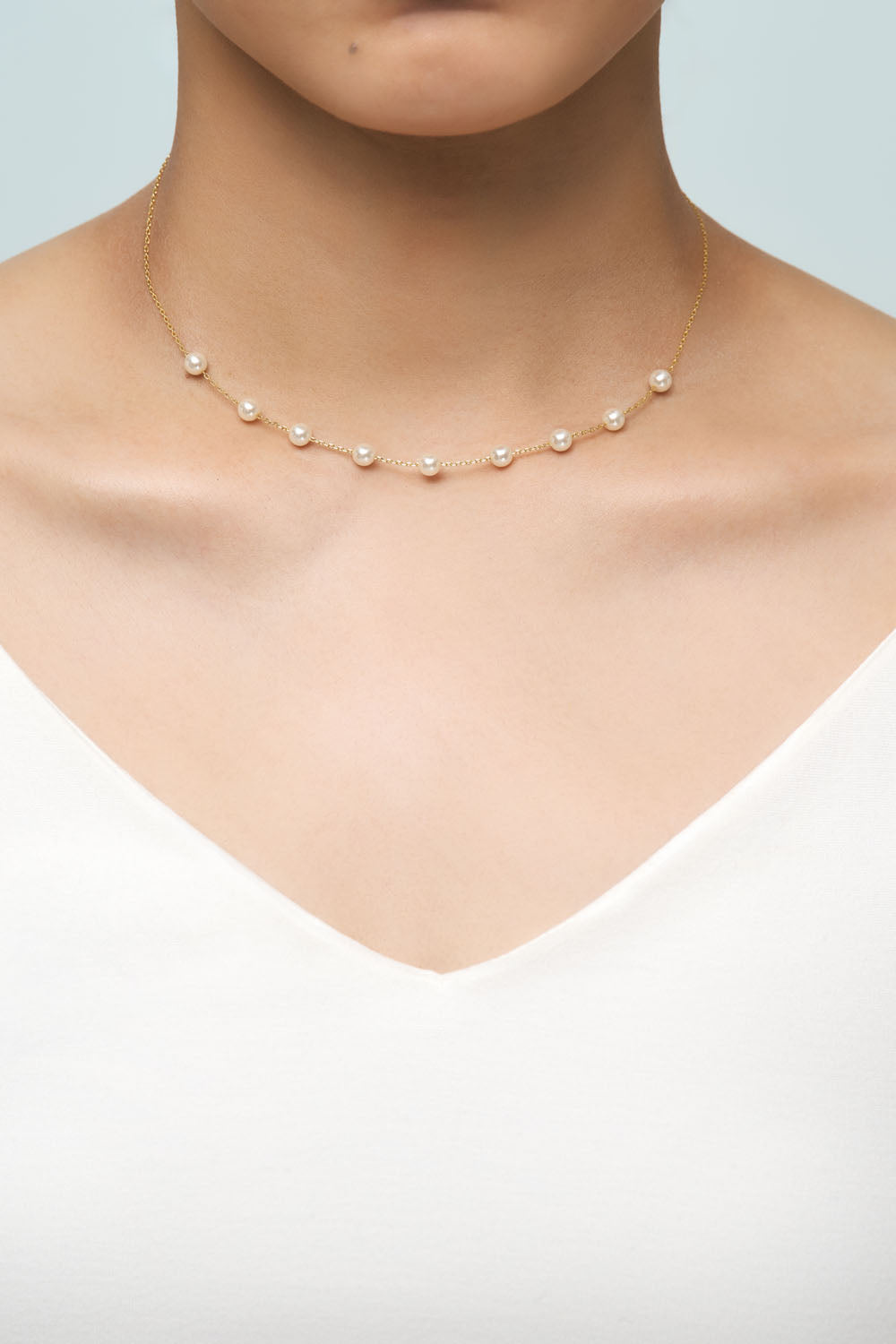 9 PEARLS NECKLACE
