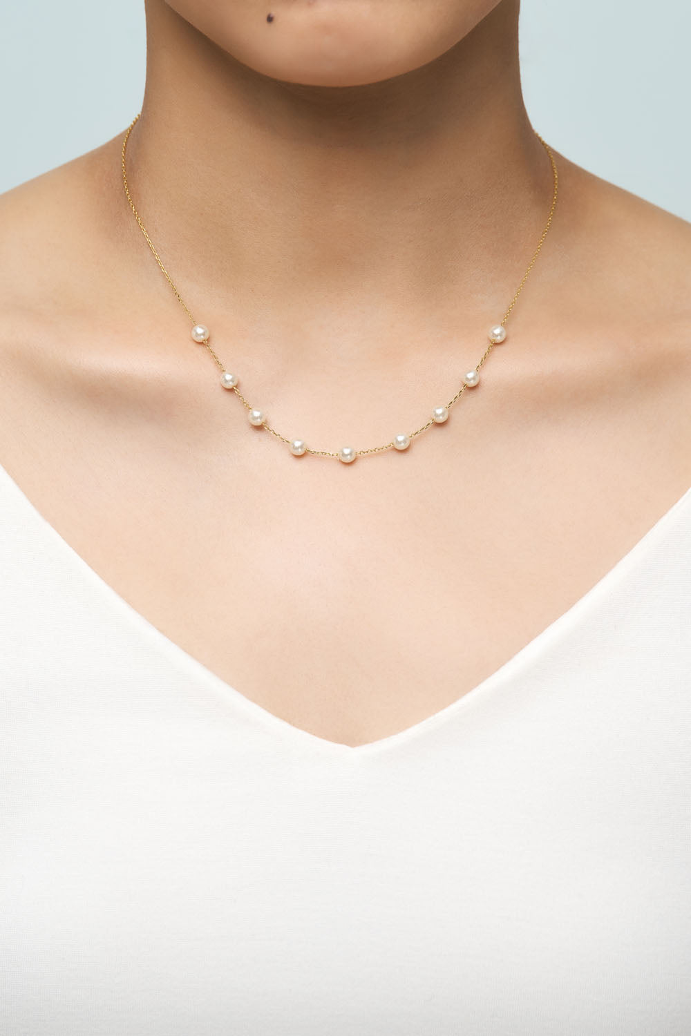 9 PEARLS NECKLACE