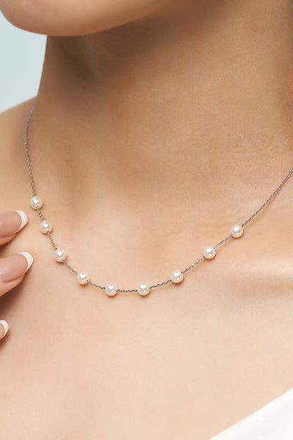 9 PEARLS NECKLACE