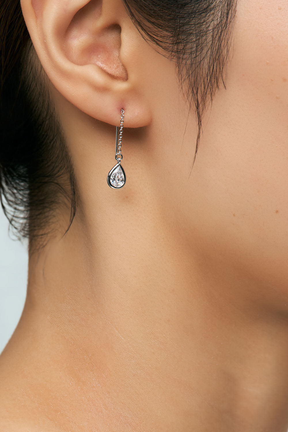 CHAIN PIERCE - DROP CZ