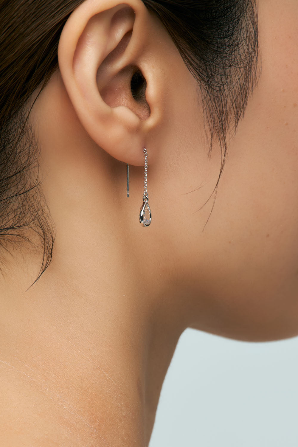 CHAIN PIERCE - DROP CZ