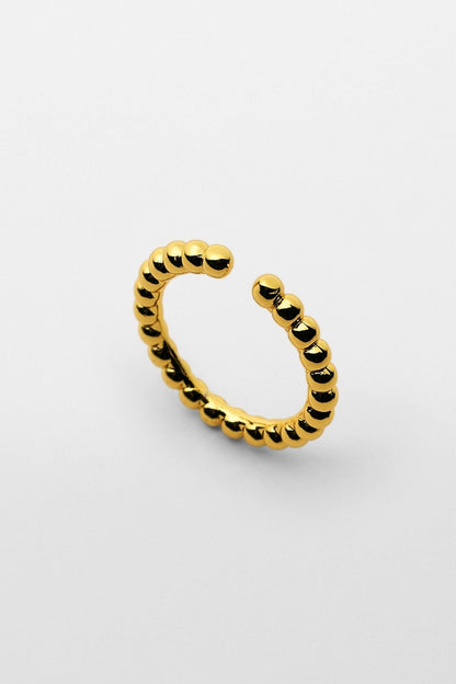 Metal Beads Ring / Earcuff