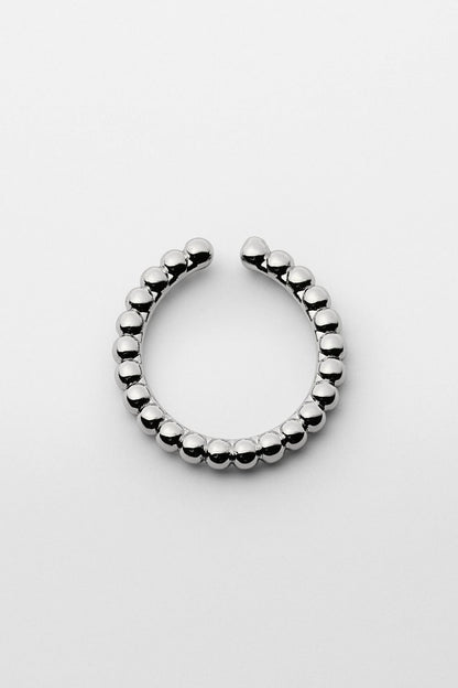 Metal Beads Ring / Earcuff