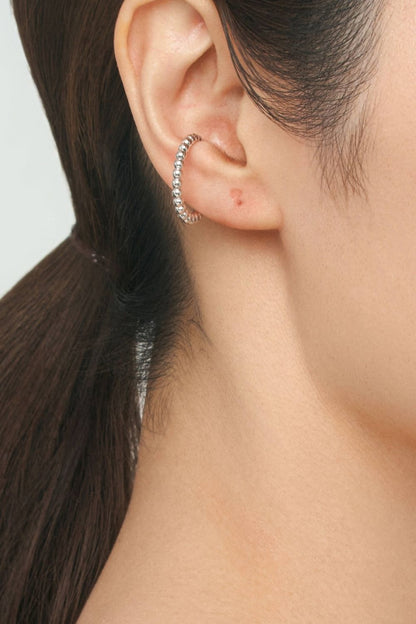 Metal Beads Ring / Earcuff