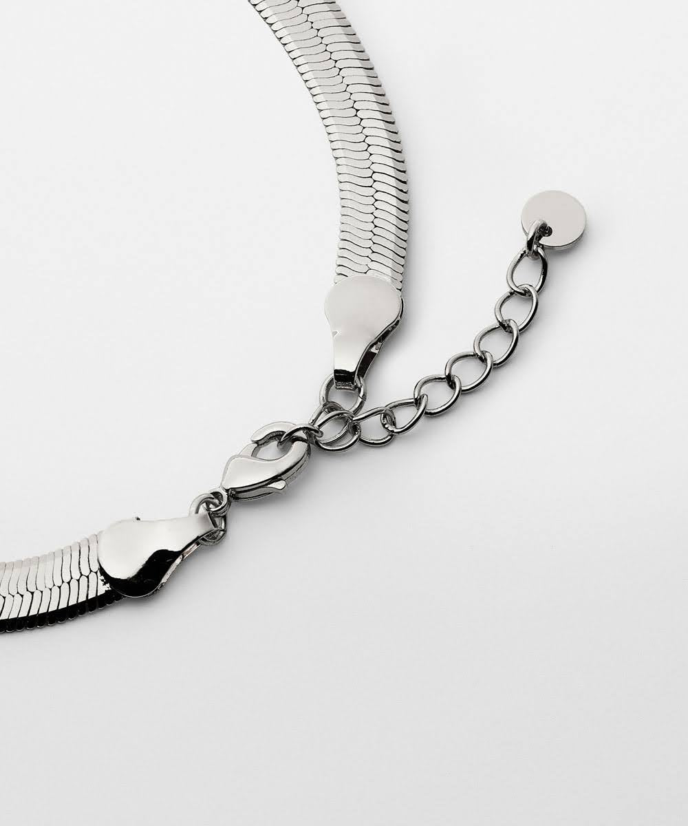 Flat Snake Chain Bracelet