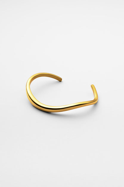 NUANCE LINE BANGLE - WAVE