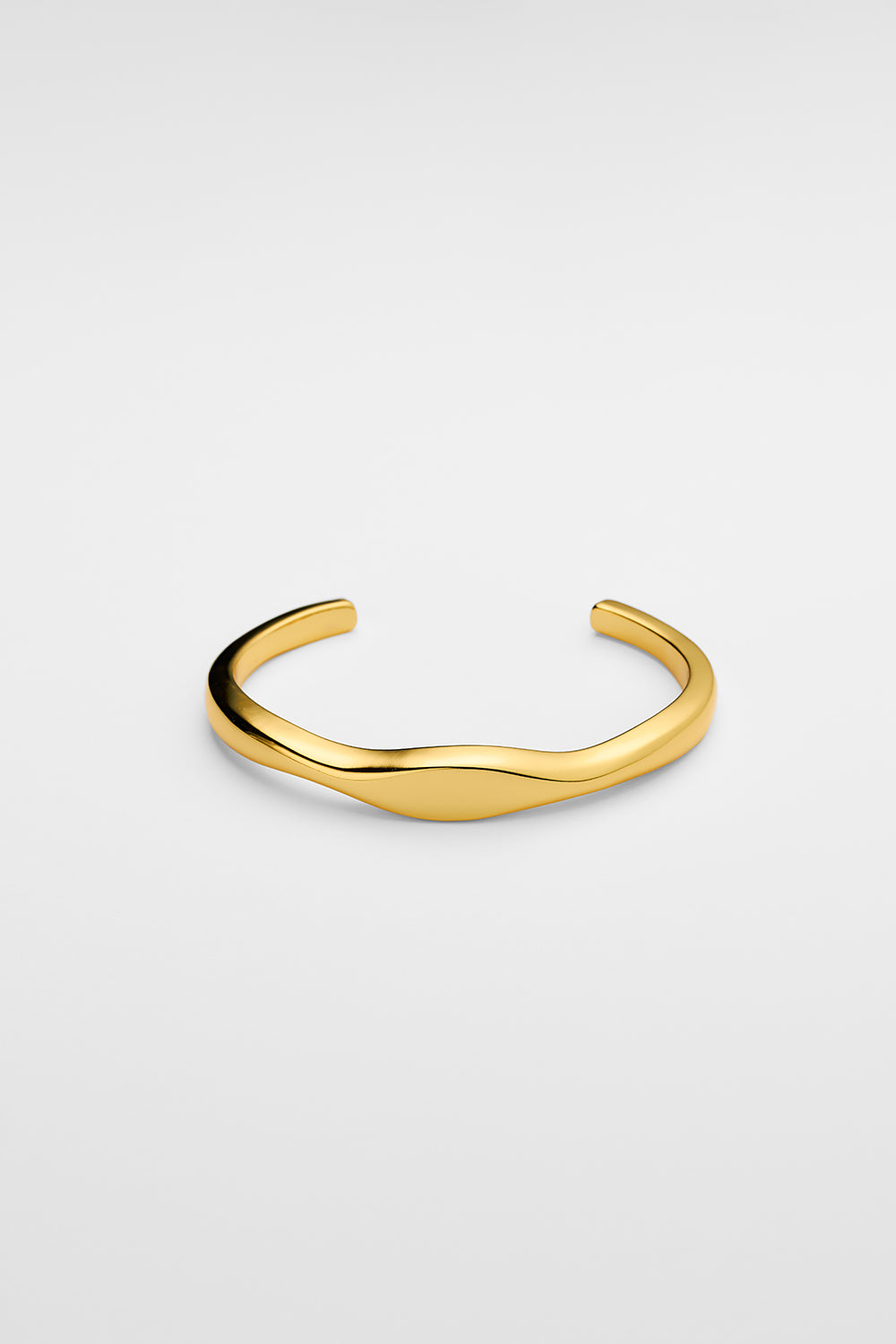 Nuance line bangle-oval