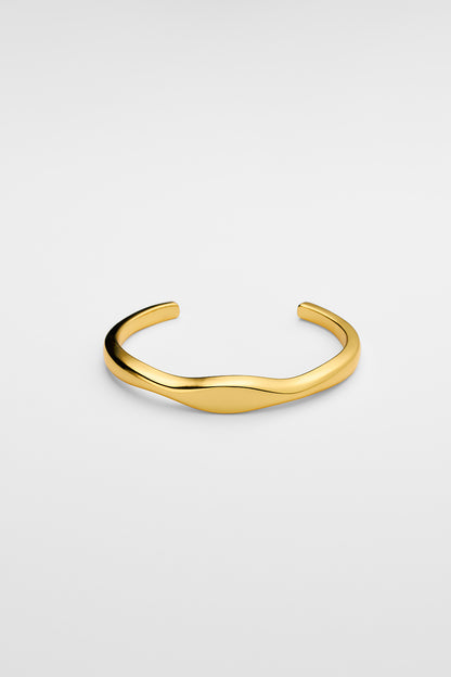 Nuance line bangle-oval