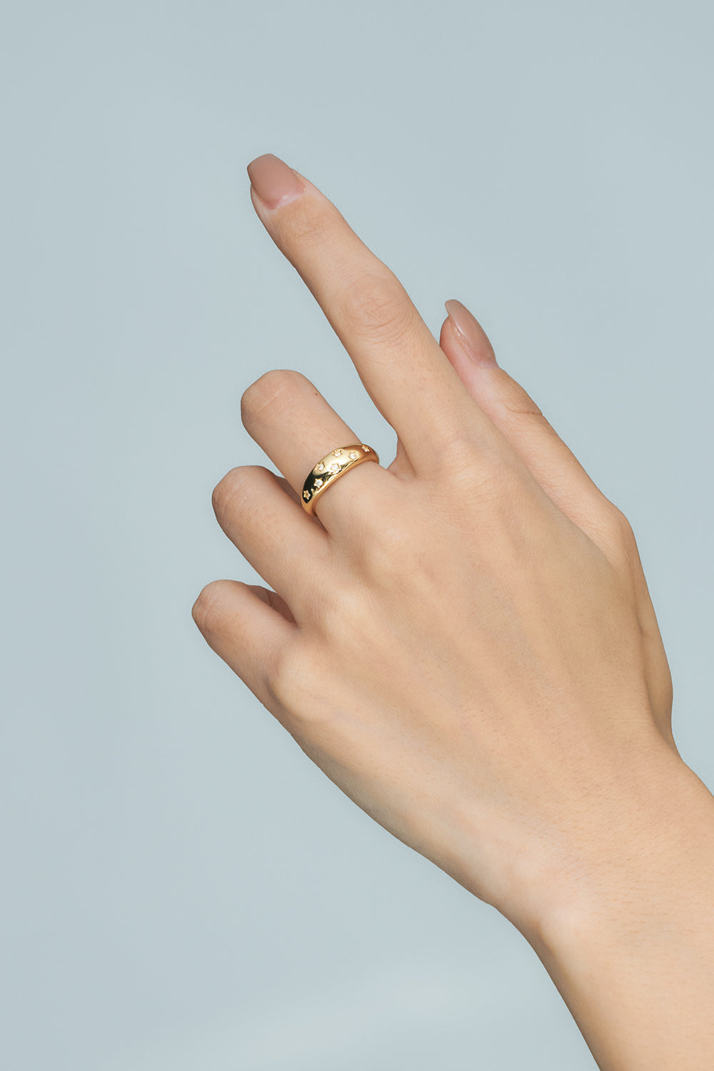 Star burst ear cuff & ring