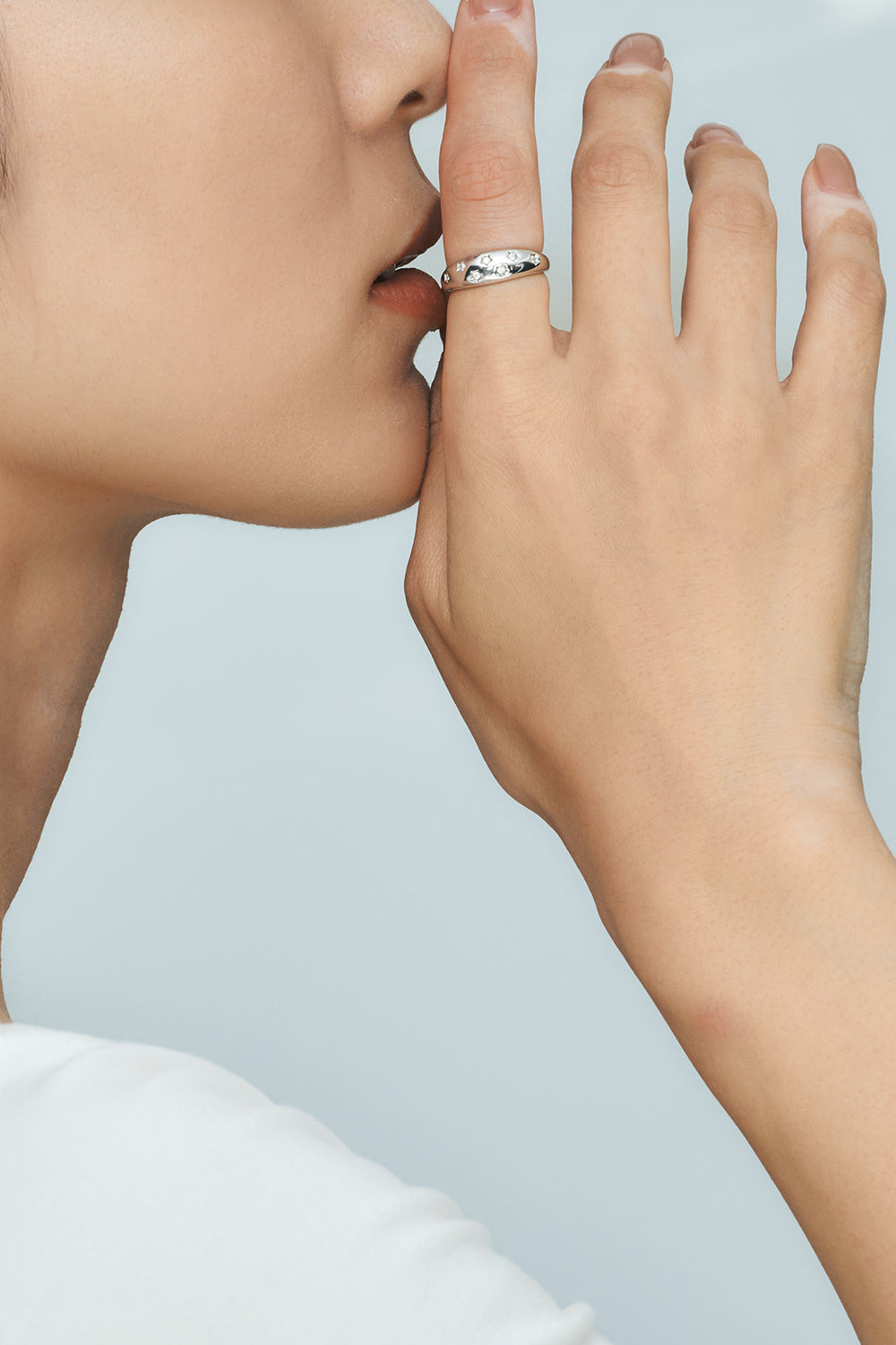 Star burst ear cuff & ring
