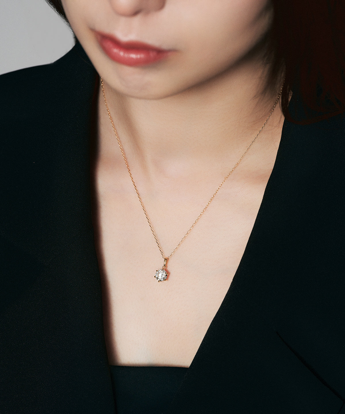 K18 ラボグロウンダイヤモンド1ct ネックレス｜96-7800