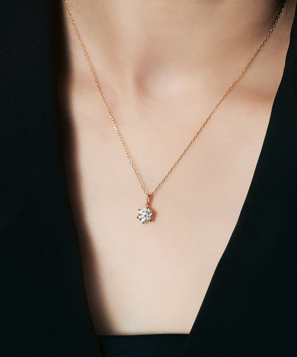 K18 ラボグロウンダイヤモンド1ct ネックレス｜96-7800