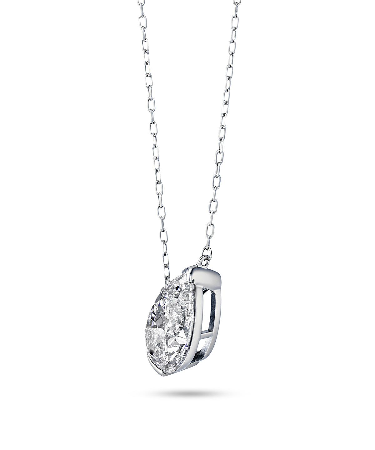プラチナ ラボグロウンダイヤモンド2ct ネックレス｜96-7802