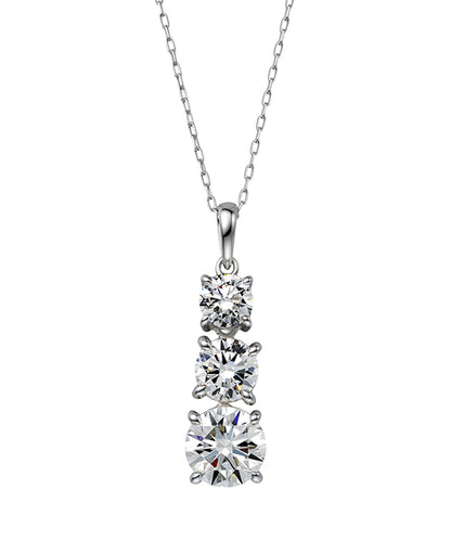 K18 ラボグロウンダイヤモンド1.8ct ネックレス｜96-7803