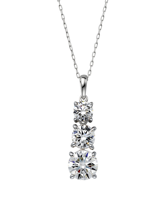 K18 ラボグロウンダイヤモンド1.8ct ネックレス｜96-7803