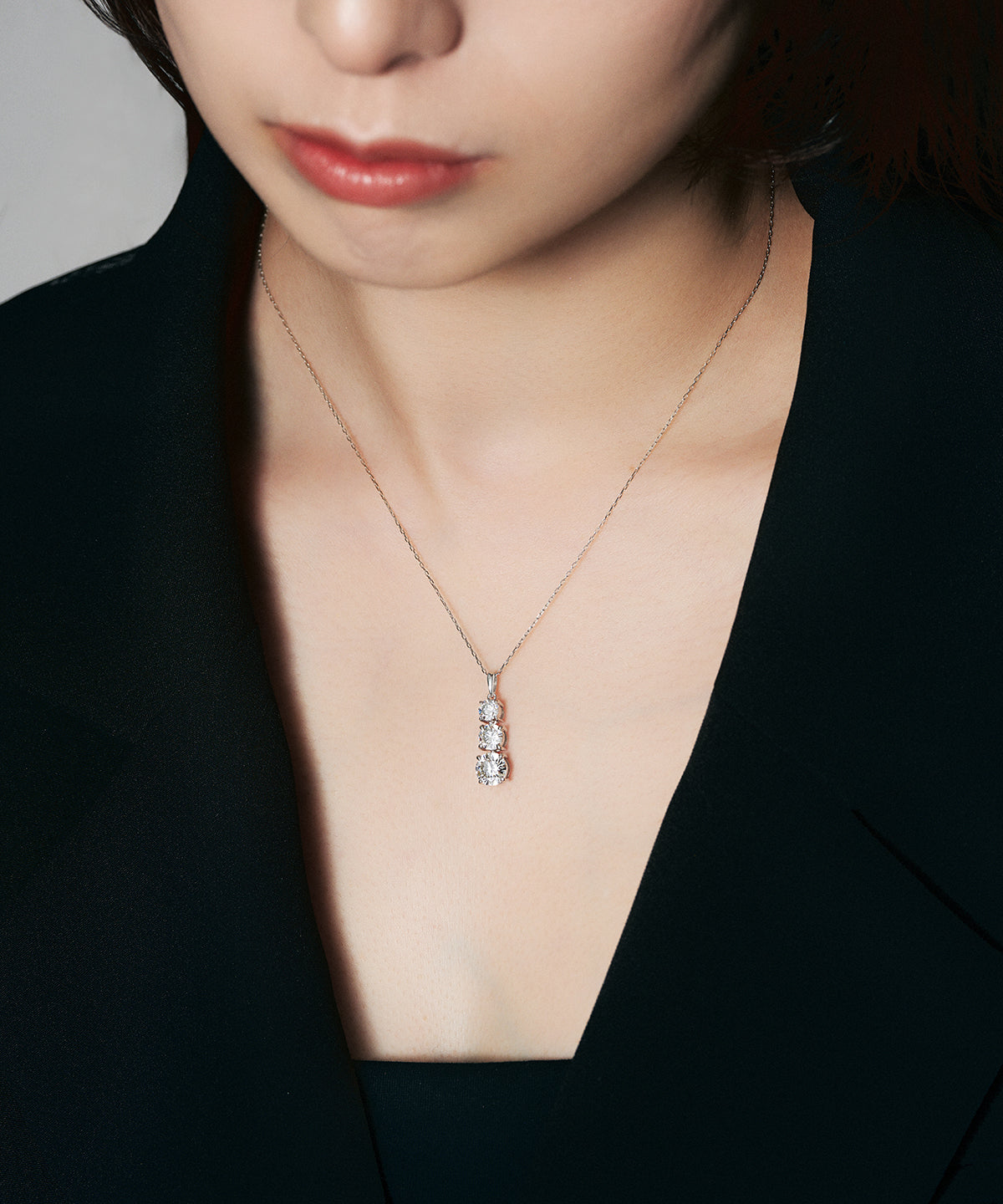 K18 ラボグロウンダイヤモンド1.8ct ネックレス｜96-7803