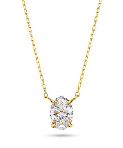 K18 ラボグロウンダイヤモンド1ct ネックレス｜96-7807
