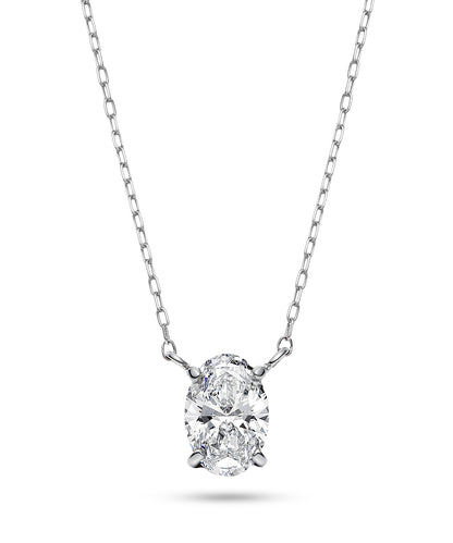プラチナ ラボグロウンダイヤモンド1ct ネックレス｜96-7808