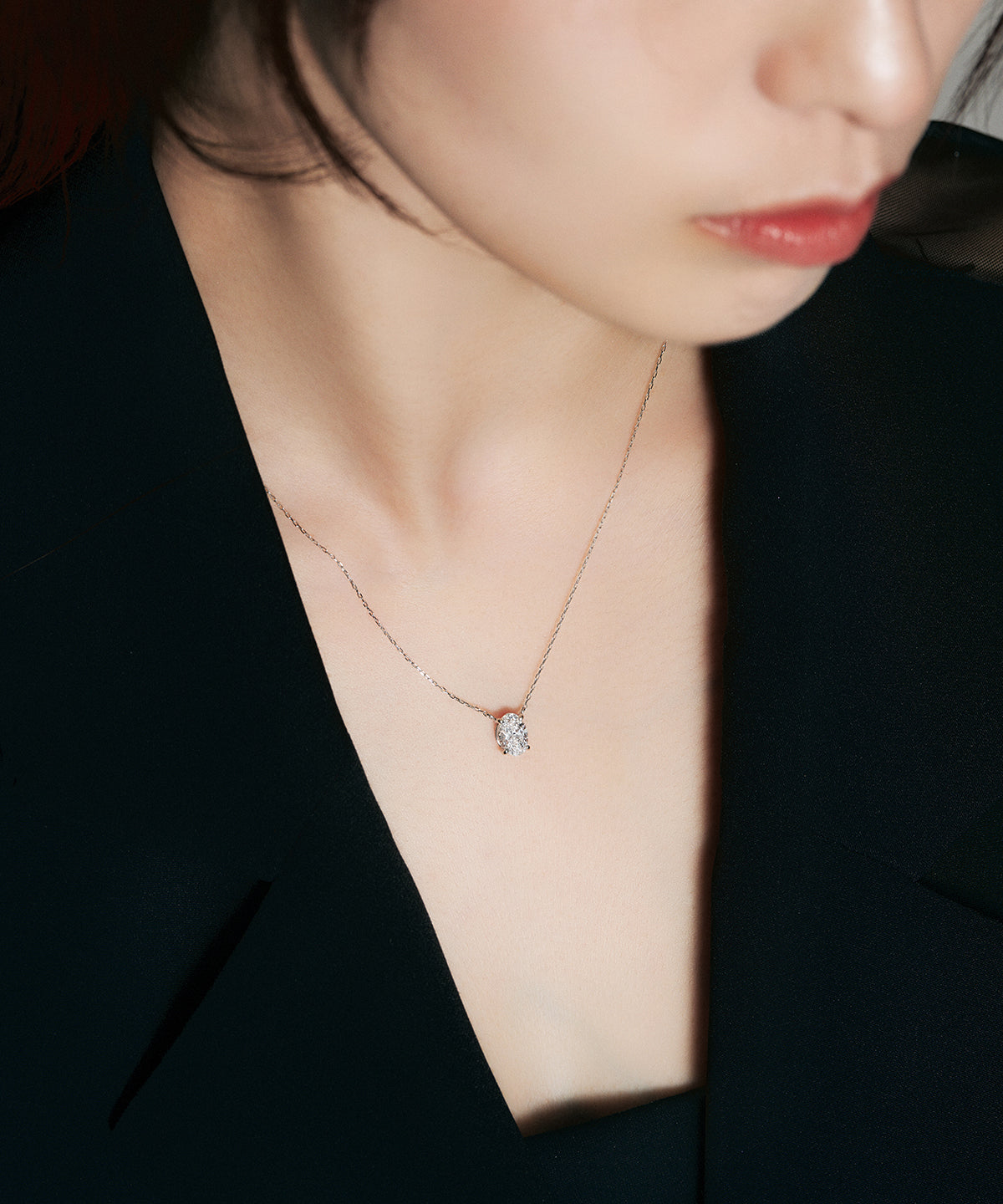 プラチナ ラボグロウンダイヤモンド1ct ネックレス｜96-7808