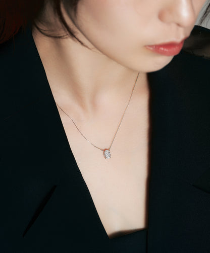 プラチナ ラボグロウンダイヤモンド1ct ネックレス｜96-7808