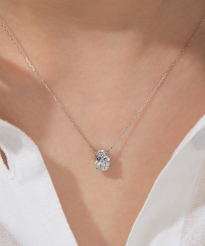 プラチナ ラボグロウンダイヤモンド1ct ネックレス｜96-7808
