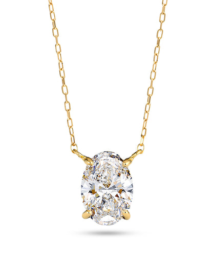 K18 ラボグロウンダイヤモンド2ct ネックレス｜96-7809