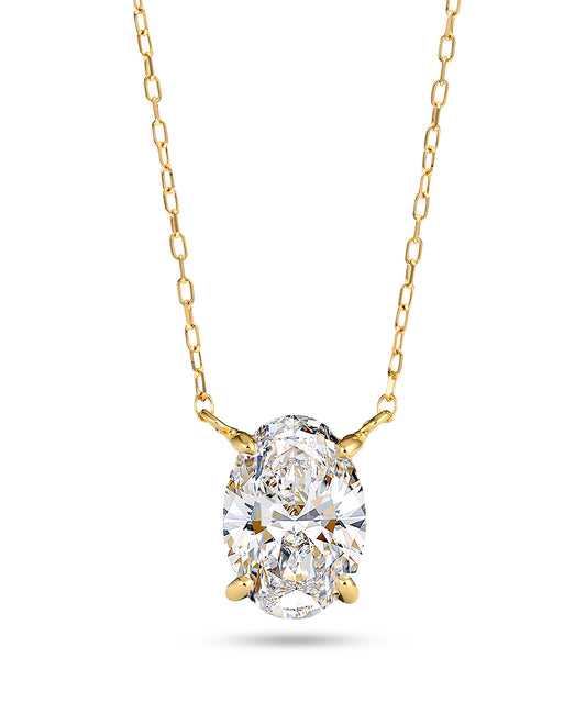 K18 ラボグロウンダイヤモンド2ct ネックレス｜96-7809